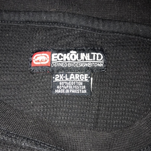 Ecko UNLTD 2X-large black and white thermal top 💕 - Picture 3 of 3
